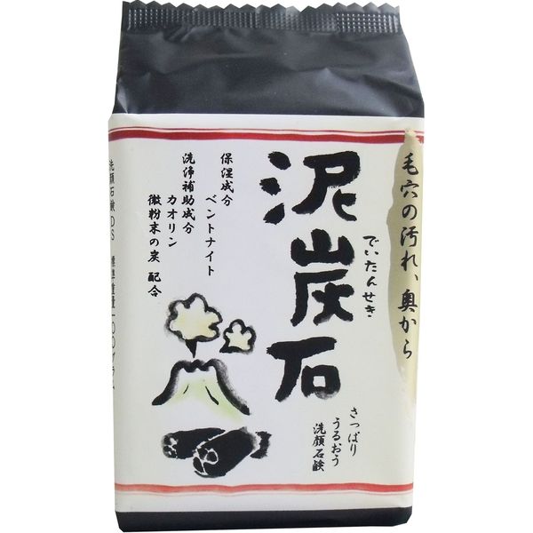 ペリカン石鹸 泥炭石 150g 毛穴汚れ 洗顔 - 洗顔料