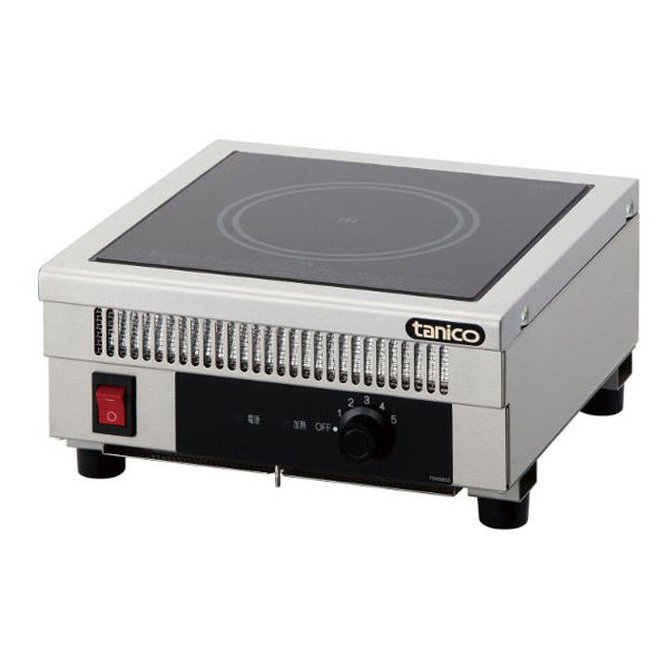 タニコー 卓上コンロ TIC-A2FF IHコンロ 最小型卓上タイプ 1ケース(1個