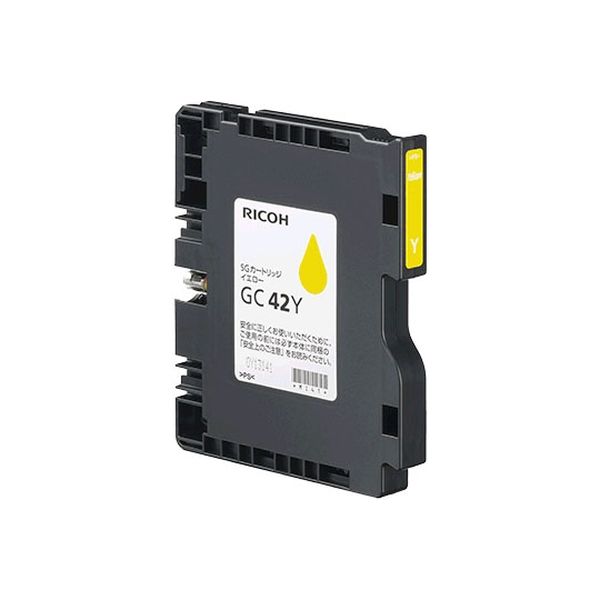 リコー（RICOH） 純正インク RICOH SGカートリッジ GC42Y イエロー 515925 1本（直送品）