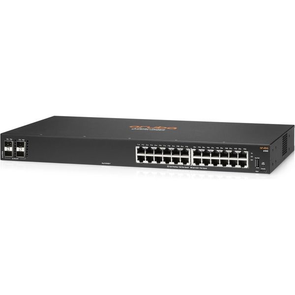 HP(ヒューレット・パッカード) HPE Aruba 6100 24G 4SFP+ Switch JP en JL678A#ACF 1台（直送品）