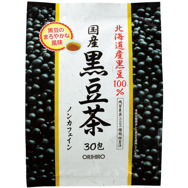 オリヒロ 国産黒豆茶100% 30包 60503087 14個（直送品）