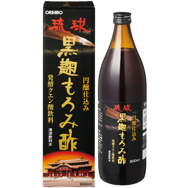 オリヒロ 琉球黒麹もろみ酢900ml 60601040 4個（直送品）