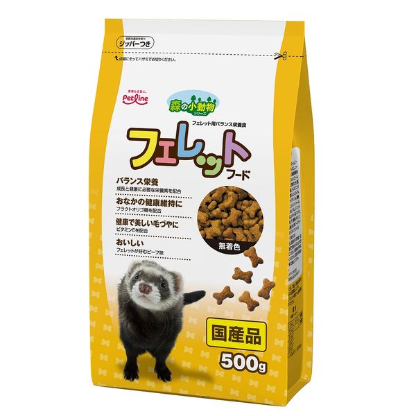 森の小動物シリーズ フェレットフード 500g ペットライン