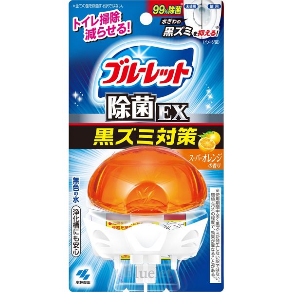 液体ブルーレットおくだけ除菌EX トイレタンク芳香洗浄剤 スーパーオレンジの香り 本体 70ml 小林製薬