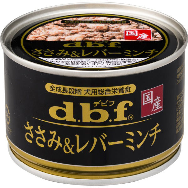 デビフ ささみ＆レバーミンチ 国産 150g 24缶 ドッグフード ウェット 缶詰