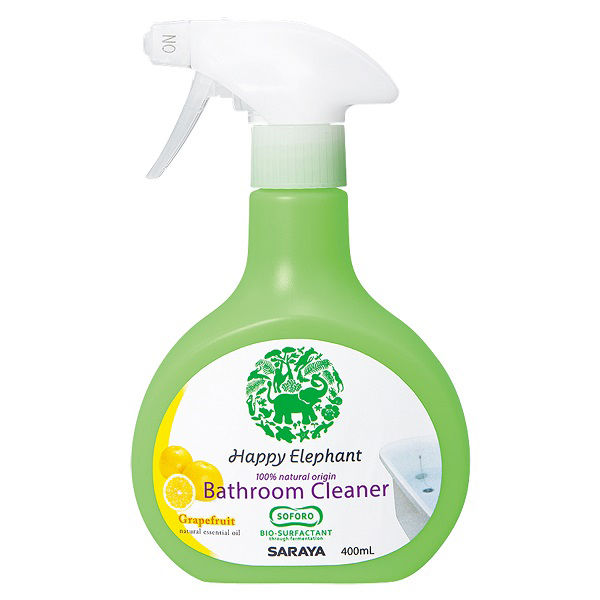 サラヤ ハッピーエレファント バスクリーナー本体400mL - アスクル