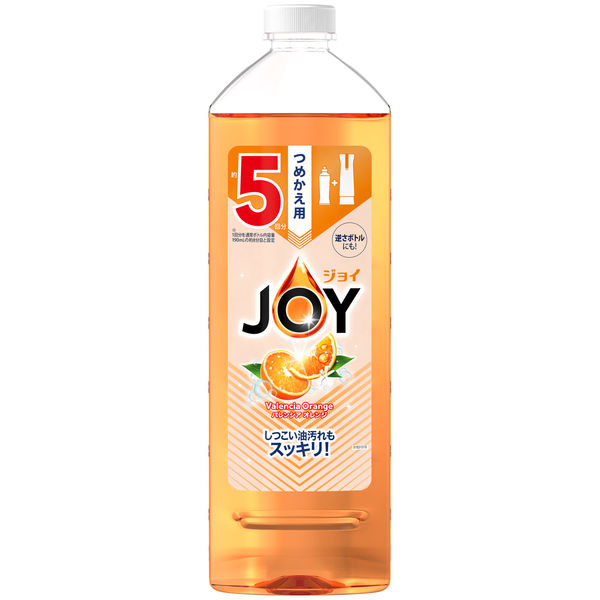 【アウトレット】ジョイコンパクト JOY バレンシアオレンジの香り 詰め替え 特大 770ml 1個 食器用洗剤 P＆G