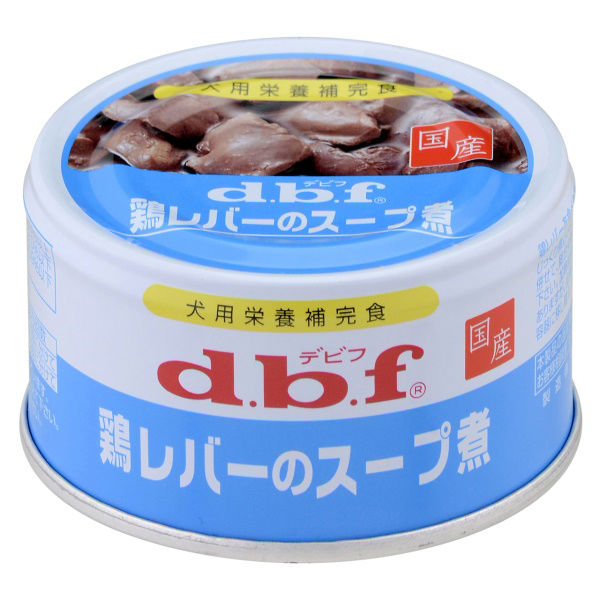 デビフ 鶏レバーのスープ煮 国産 85g 24缶 ドッグフード ウェット 缶詰