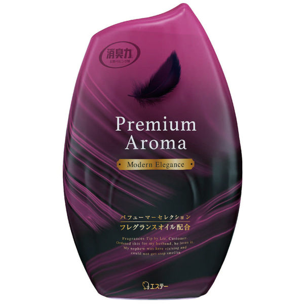 お部屋の消臭力 プレミアムアロマ Premium Aroma 消臭芳香剤 部屋用 モダンエレガンスの香り 400mL エステー 168-1177
