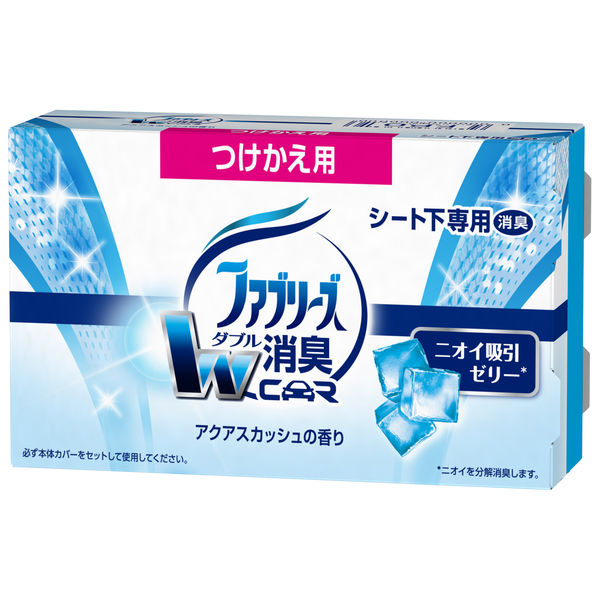 ファブリーズ クルマ用 置き型 アクアスカッシュの香り つけかえ用 130g 消臭剤 車 芳香剤 P＆G