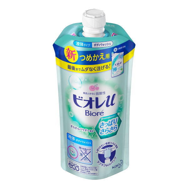 ビオレu さっぱりさらさら ボディウォッシュ 詰め替え 340ml 花王 