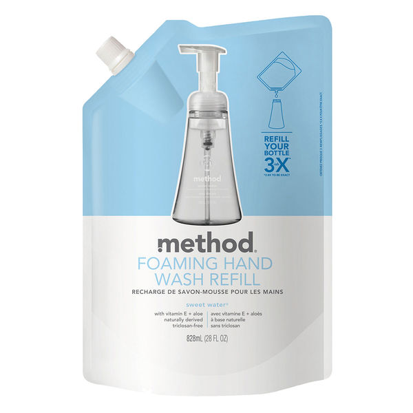 method（メソッド） ハンドソープ 泡タイプ スウィートウォーター 詰替用 828ml 1個 ジョンソン