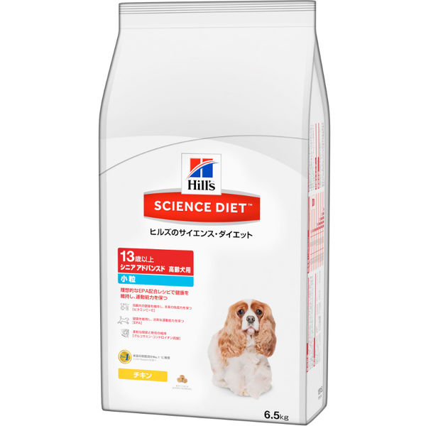 サイエンスダイエット (SCIENCE DIET) ドッグフード シニアアドバンスド  高齢犬用 13歳以上 小粒 チキン 6.5kg