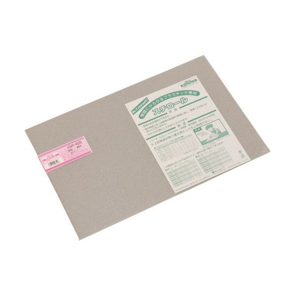 光 スチロール透明マット板 300×450×3.5mm KSWM-4535 1セット(5枚) 215-9032（直送品）