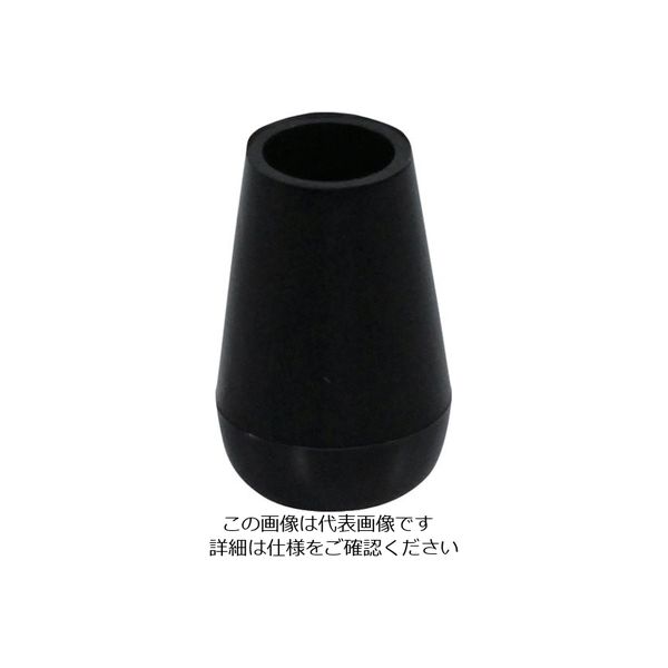 アイテック 光 イス脚キャップ パイプ用 黒丸9.5 BE-8-92 1セット(10個) 113-1166（直送品）
