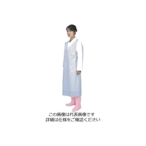 東和コーポレーション トワロン エプロン ポリエチエプロン厚手 (5枚入) 414 1セット(25枚:5枚×5袋) 857-1661（直送品）
