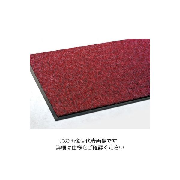 テラモト 屋内用マット トレビアンHC 赤 600×900mm MR-028-040-2 1枚 817-3146（直送品）