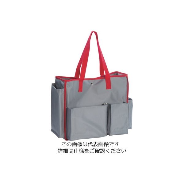 テラモト BMトートバックS レッド DS-233-201-2 1個 855-1025（直送品）