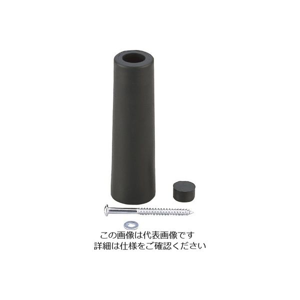 光（ヒカリ） 光 ゴムクッション戸当り黒 バラタイプ90mm GD-90-1 1セット（50個） 215-4312（直送品）