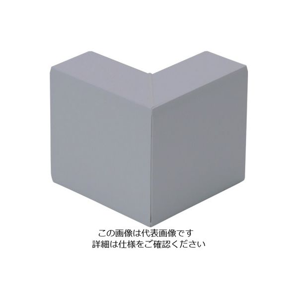 マサル工業 マサル エムケーダクト付属品 外マガリ 6号200型 グレー MDS6201 1個 120-1932（直送品）