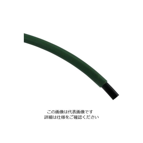 千代田通商 チヨダ CTPカバーチューブ 10mm/20m 緑 CTP-10G 20M 1巻 808-4689（直送品）