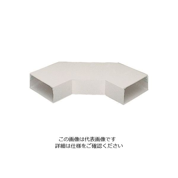 マサル工業 マサル エルダクト付属品 平面大マガリ 4030型 ホワイト LDM2432 1個 130-3428（直送品）