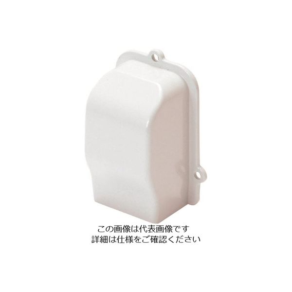 マサル工業 マサル エムケーダクト付属品 引込カバー 3号 ホワイト MDHC32 1個 129-5485（直送品）