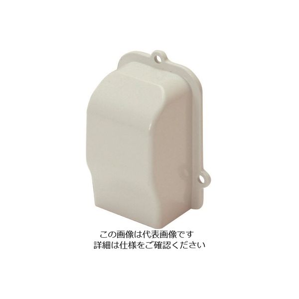 マサル工業 マサル エムケーダクト付属品 引込カバー 3号 ミルキーホワイト MDHC33 1個 129-5458（直送品）