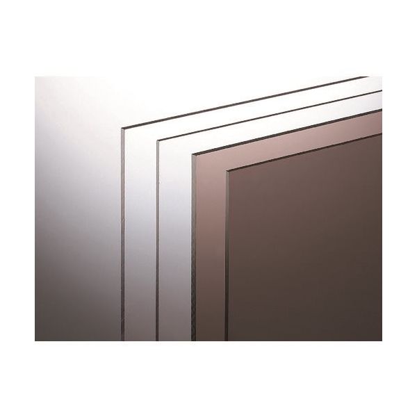 アイテック 光 ポリカーボネート板 透明200×300×2mm KPAC202-1 1セット(5枚) 224-2942（直送品）