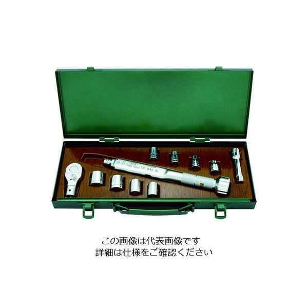 旭金属工業 ASH トルクレンチソケットセットLC045N+8ー19mm LCV2000 1セット 816-5319（直送品）