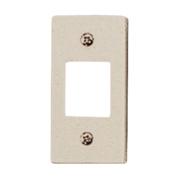 マサル工業 マサル エムケーダクト付属品 DCホルダー 1号 1個用 クリーム(取付枠同梱) DHF115 1個 130-0192（直送品）