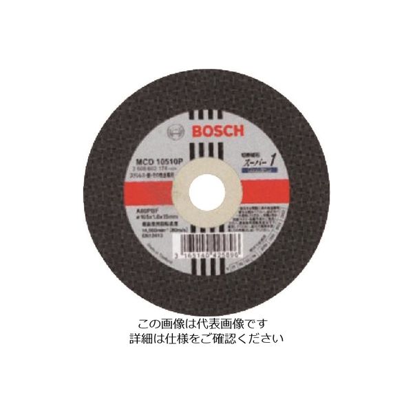 ボッシュ 切断砥石スーパー1プレミアム 200枚 MCD10510P/200 1セット(200枚) 135-3746（直送品）