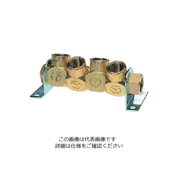 千代田通商 チヨダ フリージョイント2 4WAY Rc1/4 4MF2-2 1個 808-3554（直送品）