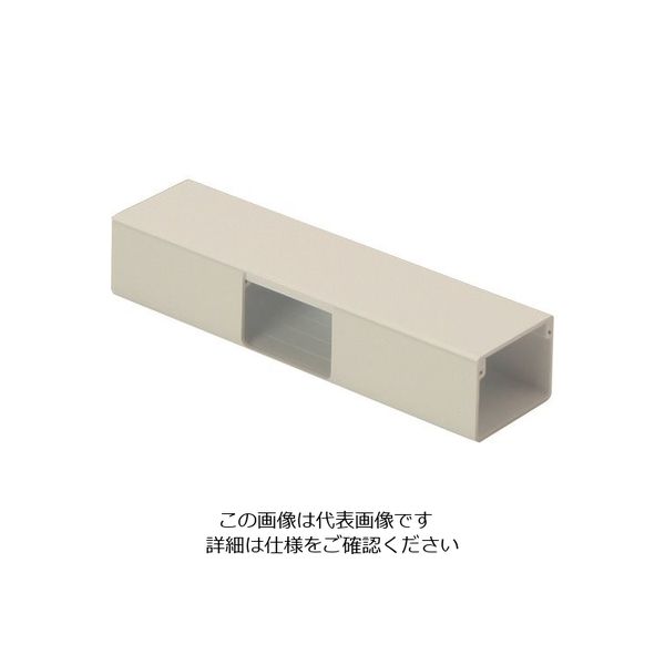 マサル工業 マサル エムケーダクト付属品 T型ブンキ 130×60型 3号 接続 ミルキーホワイト MDTD1363 1個 130-0255（直送品）