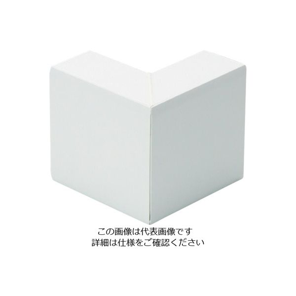 マサル工業 マサル エムケーダクト付属品 外マガリ 7号150型 ホワイト MDS7152 1個 120-0357（直送品）