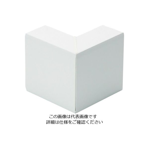 マサル工業 マサル エムケーダクト付属品 外マガリ 7号200型 ホワイト MDS7202 1個 120-1900（直送品）