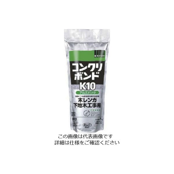 コニシ コンクリボンドK10 1kg(アルミパック) #41029 K10AL1 1セット(12個) 117-3885（直送品）