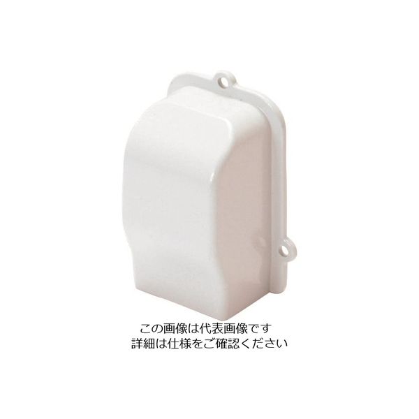 マサル工業 マサル エムケーダクト付属品 引込カバー 2号 ホワイト MDHC22 1個 129-5493（直送品）