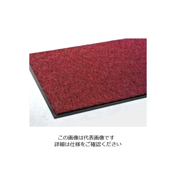 テラモト 屋内用マット トレビアンHC 赤 450×750mm MR-028-020-2 1枚 817-3145（直送品）