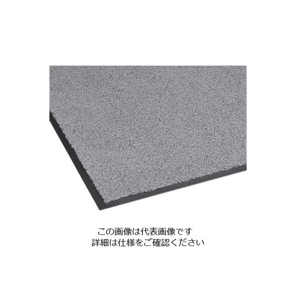 テラモト 屋内マット ニュートレビアン 灰 450×750mm MR-034-220-5 1枚 817-3368（直送品）