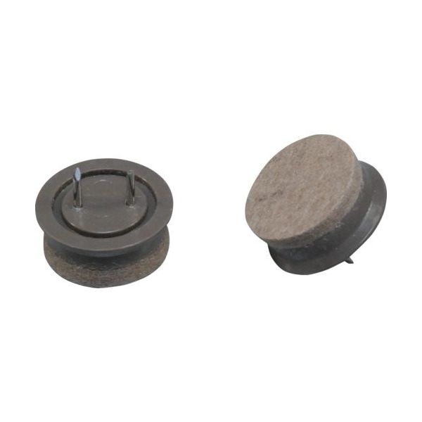 光 打ち込みフェルト ブラウン 28mm丸4P CQ2850 1セット(20個:4個×5パック) 113-1159（直送品）