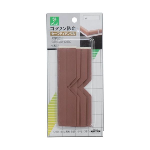 光 セーフティアングル コーナー用 茶 SJ3-13 1セット(20個:4個×5パック) 820-2154（直送品）