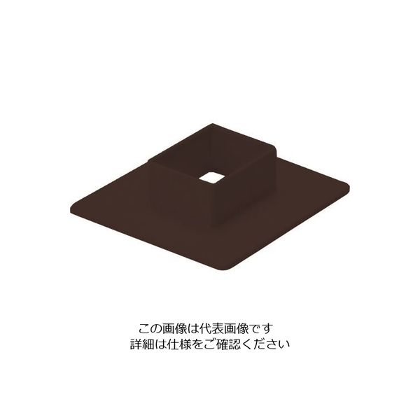 マサル工業 マサル 屋外用エムケーダクト付属品 フランジ 1号 チョコ MDF19 1個 130-1833（直送品）