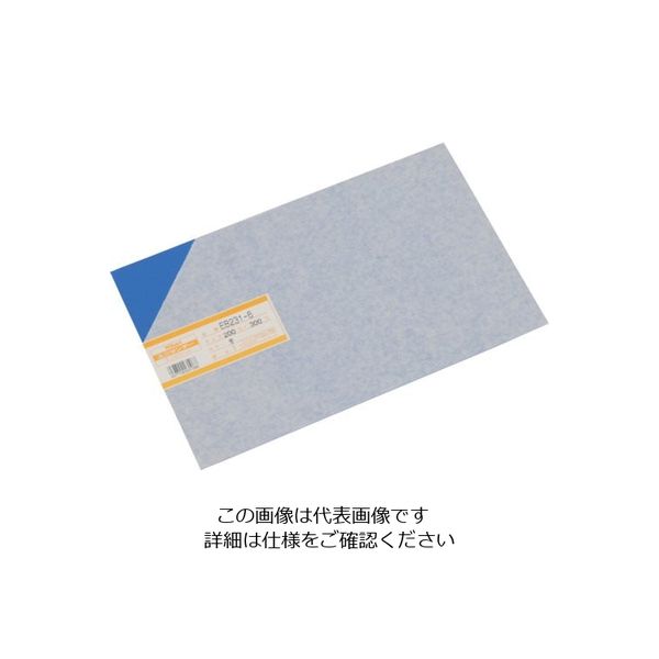 光 エンビ板 青 1×200×300mm EB231-6 1枚 820-0789（直送品）