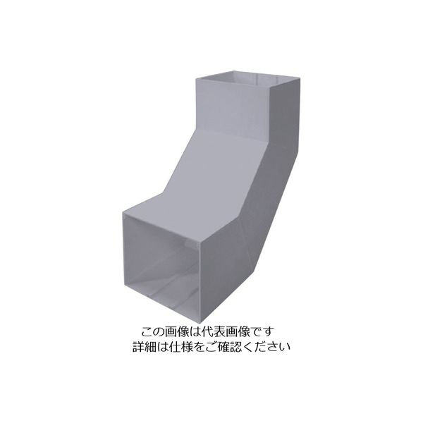 マサル工業 マサル エムケーダクト付属品 内大マガリ 7号150型 グレー MDLU7151 1個 120-1975（直送品）