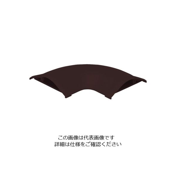 マサル工業 マサル ガードマン2R型付属品 平面マガリ 4号 チョコ GAM49 1個 121-7757（直送品）