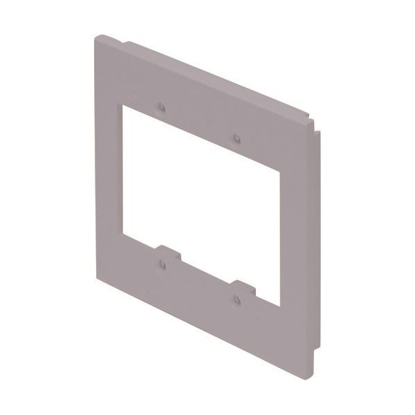 マサル工業 マサル エムケーダクト付属品 DCフレーム 2連 グレー DCF21 1個 130-0271（直送品）