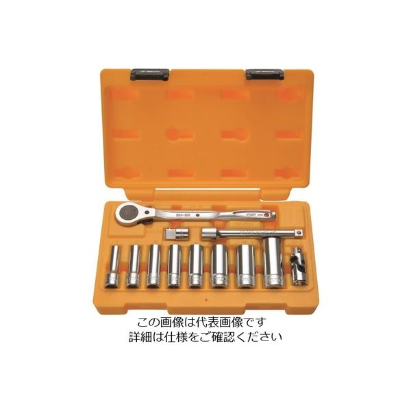 トップ工業 TOP サーフェイスディープソケットレンチセット DWS-308RS 1セット 138-2294（直送品） 14,400円
