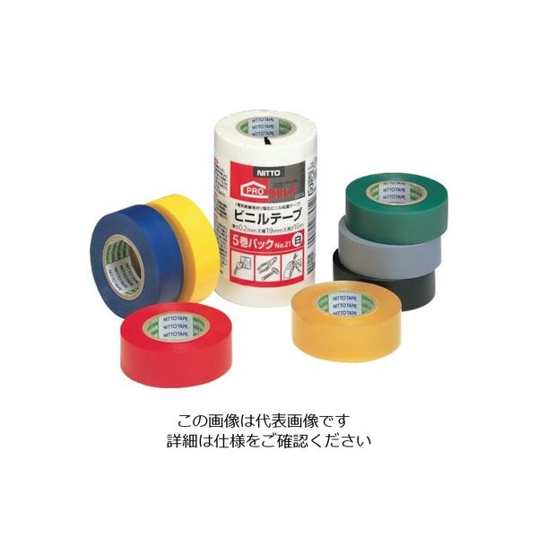 ニトムズ ビニル19灰5P J2536 1セット(200巻:5巻×40個) 730-7764（直送品）