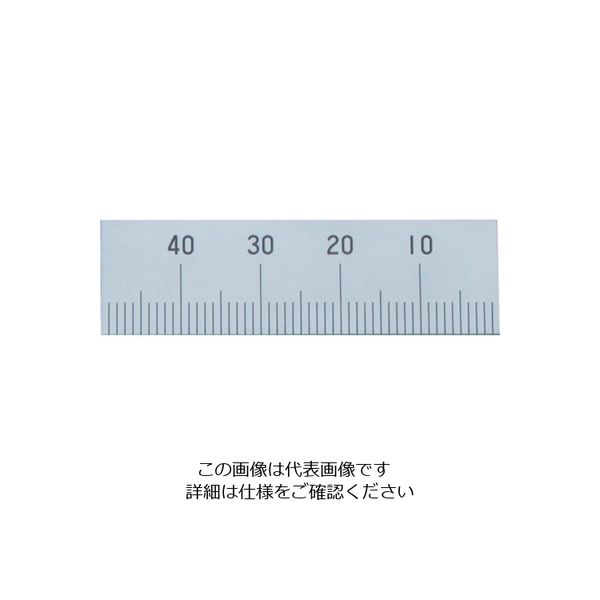 シンワ測定 シンワ マシンスケール50mm下段右基点目盛穴無 14153 1本 783-1978（直送品）